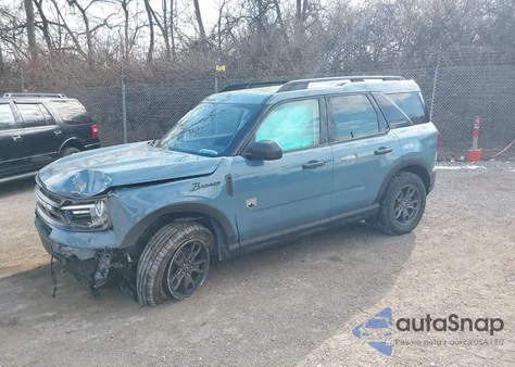 2022 Ford Bronco Sport Big Bend z USA, uszkodzony, nr VIN 3FMCR9B60NRD20611